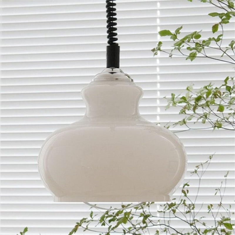 Valentina Retro lampa wisząca salon zielona salon