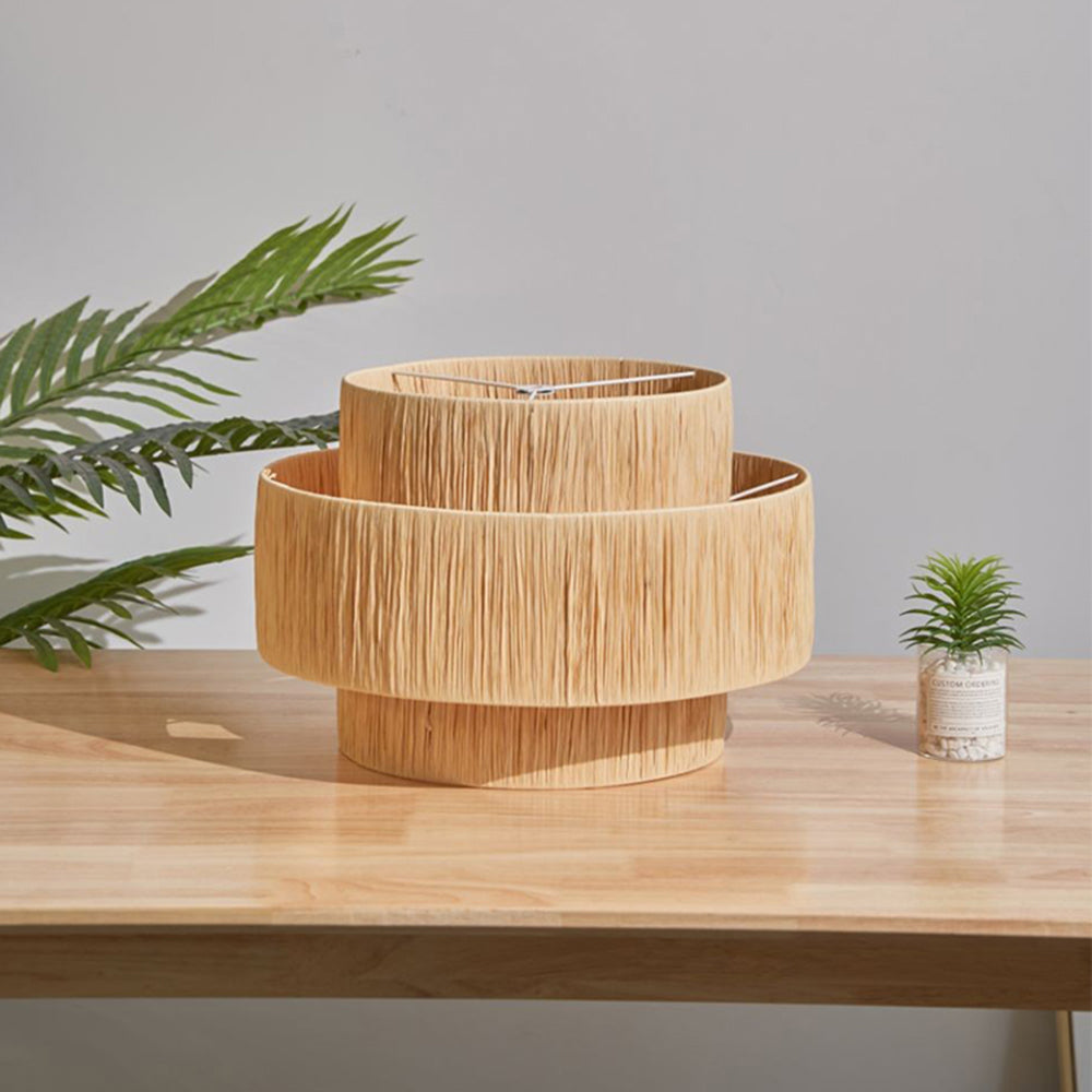 Muto Rattan lampa wisząca w stylu rustykalnym boho 3