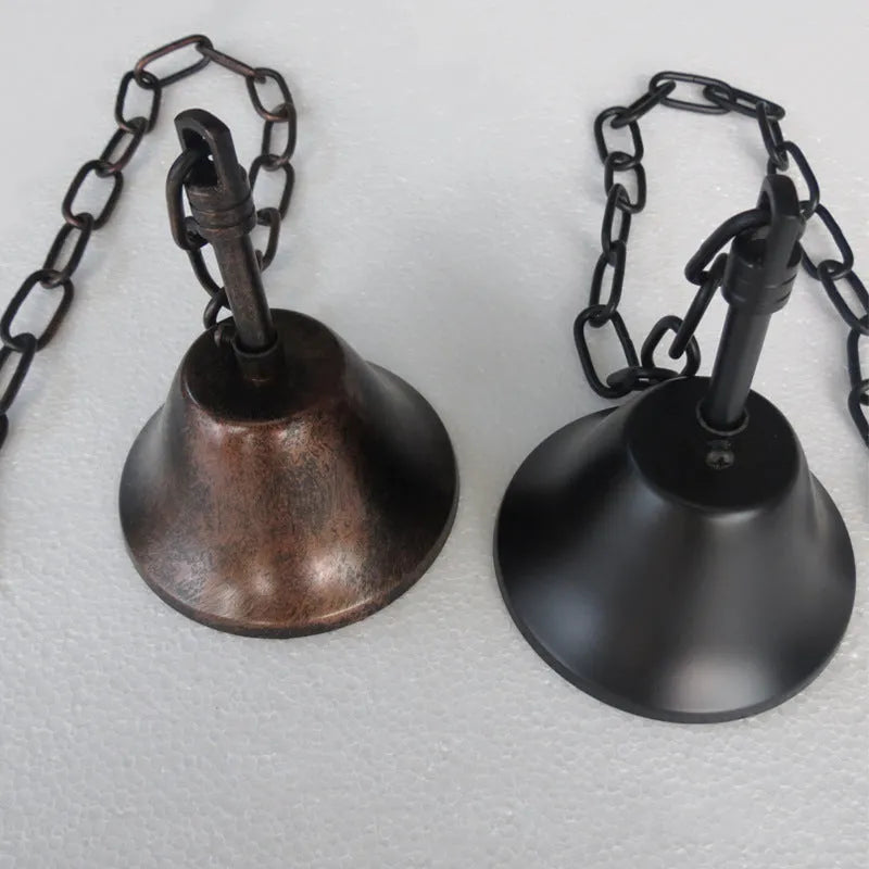 Silva lampa wisząca ze szkła czarna przemysłowa LED Salon