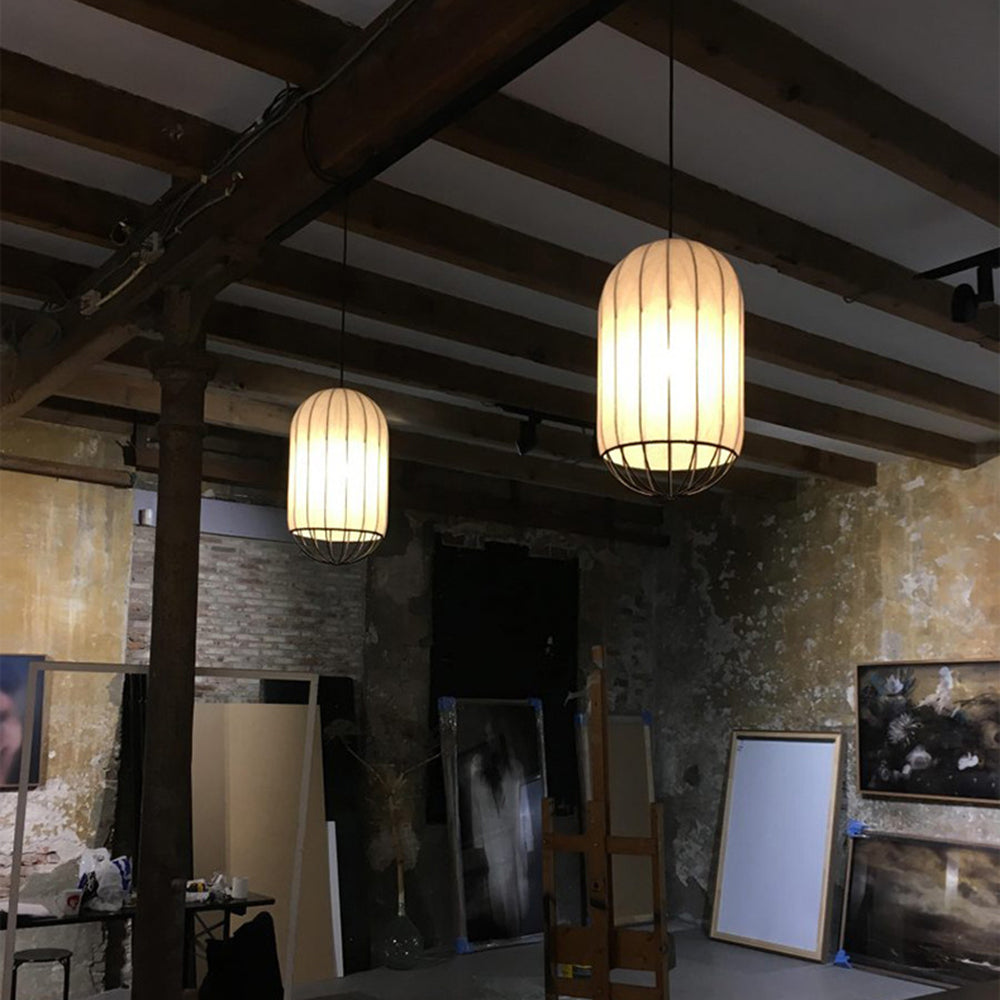 Ritta lampa wisząca, płócienna