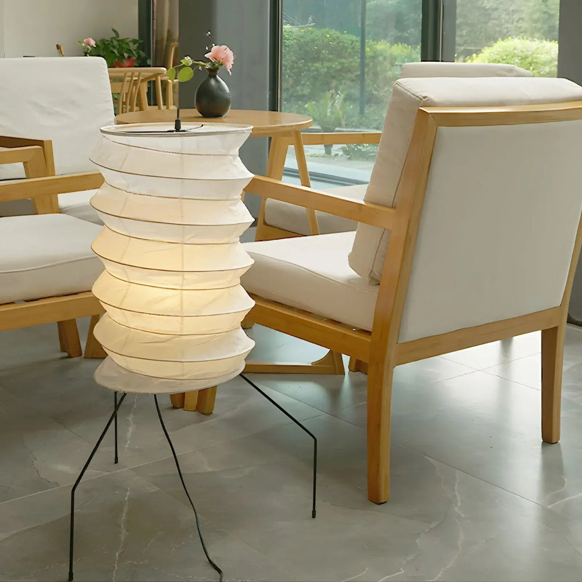 Felrn minimalistyczna lampa stojąca z papieru ryżowego
