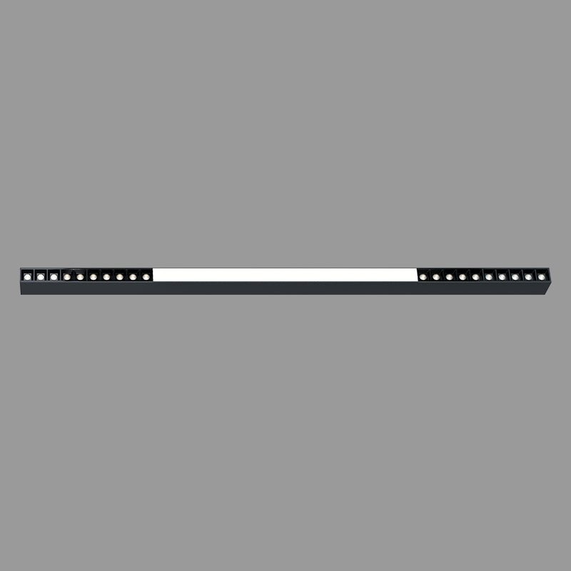 Line nowoczesna lampa sufitowa wisząca z aluminium