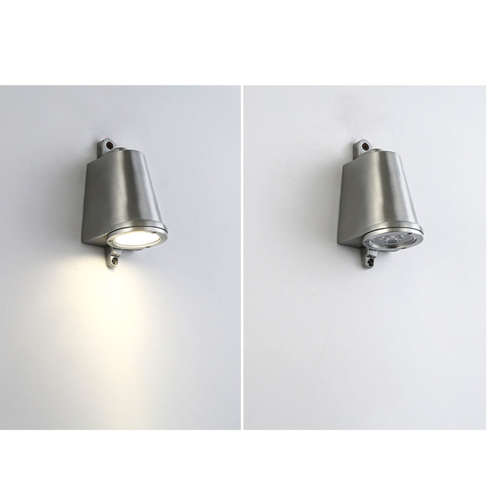 Ray Industrial Metal Bell Shaped wewnętrzny kinkiet, czarny/szary/miedziany/aluminiowy