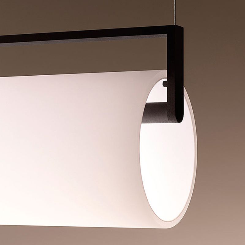Arisha nowoczesna cylindryczna liniowa lampa wisząca