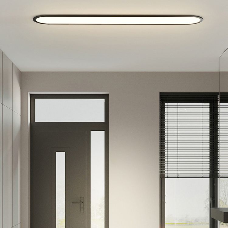 Lenova lampa sufitowa owalna minimalistyczna