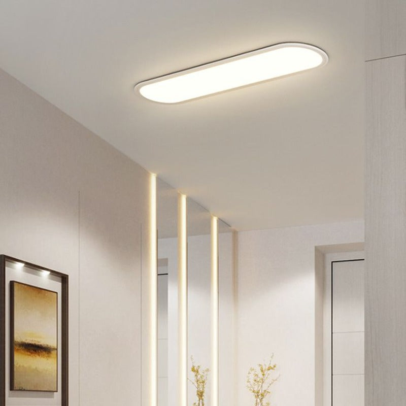 Lenova lampa sufitowa owalna minimalistyczna