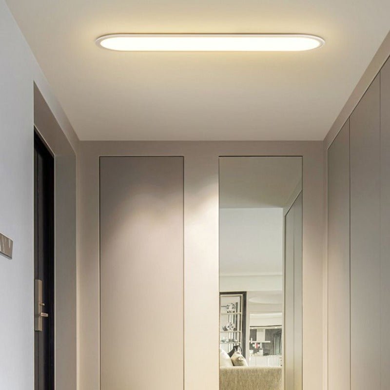 Lenova lampa sufitowa owalna minimalistyczna