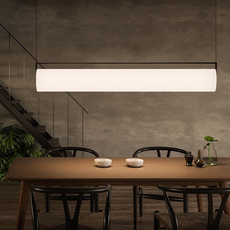 Arisha nowoczesna cylindryczna liniowa lampa wisząca