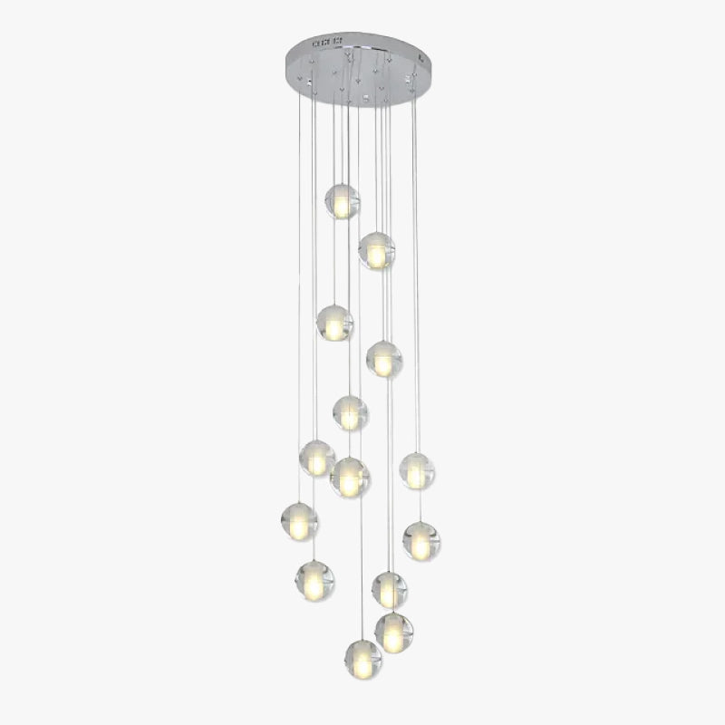 Valentina nowoczesna wielofunkcyjna kulista lampa wisząca, Foyer