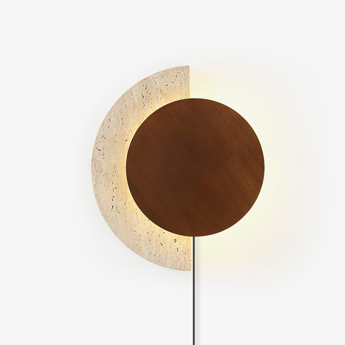 Crescent Halo kinkiet ścienny