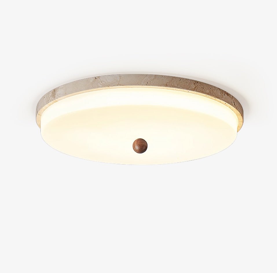 Aeon Travertine Orb lampa sufitowa