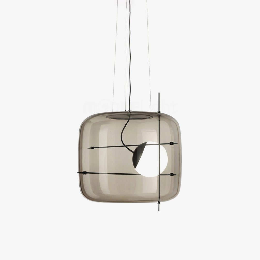 Ivex nowoczesna lampa wisząca ze szkła