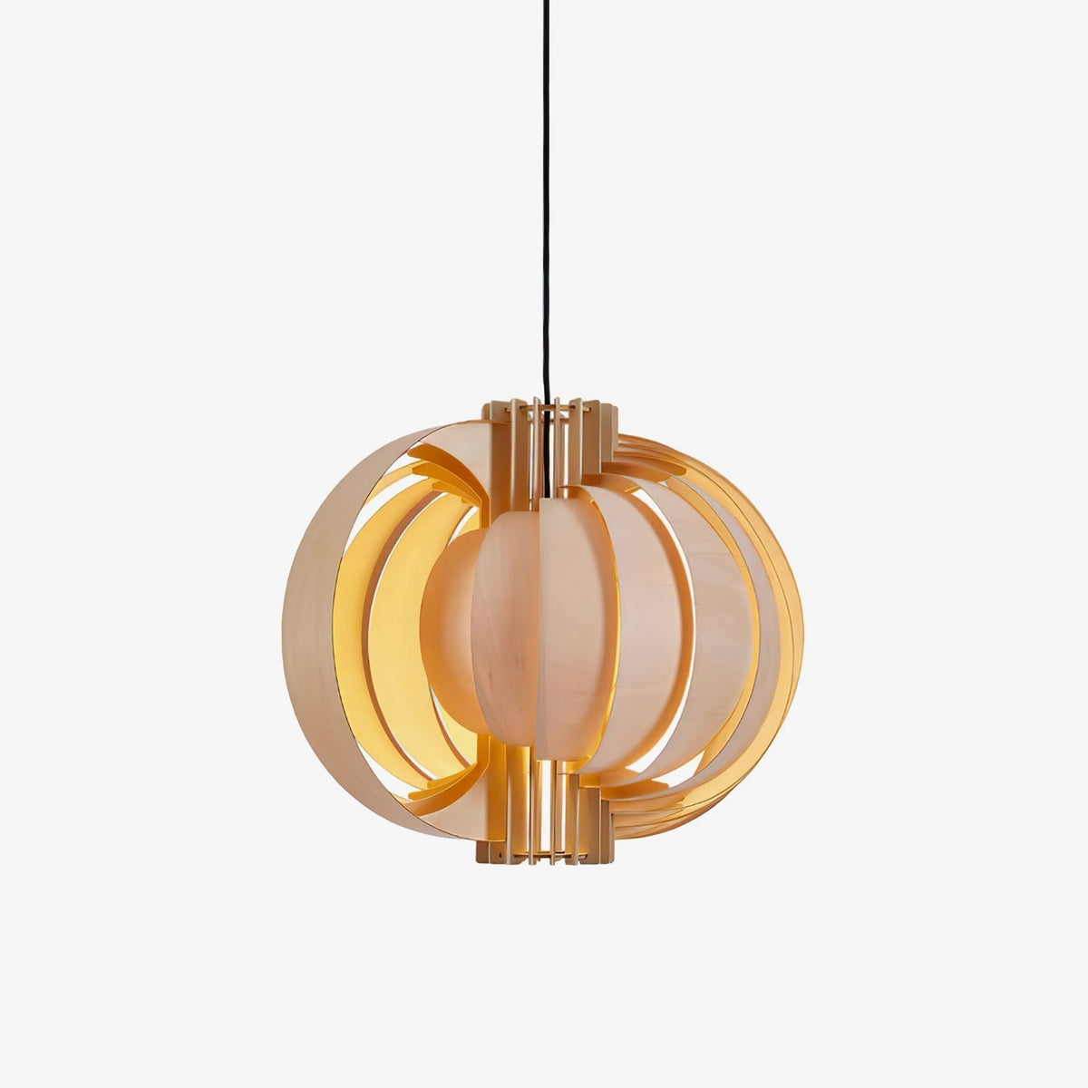 Ivraeus Premium Elegance Ring drewniana lampa wisząca