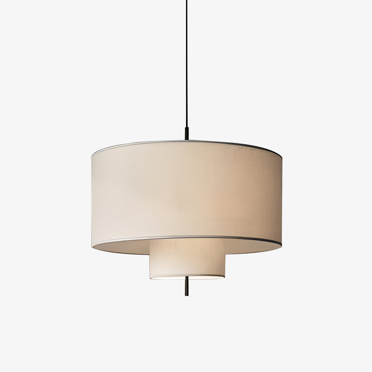 Ulphaa nowoczesna minimalistyczna lampa wisząca z płótna