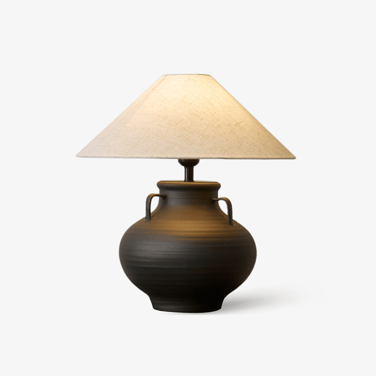 Lampa stołowa Clay Rustic Cone Jar