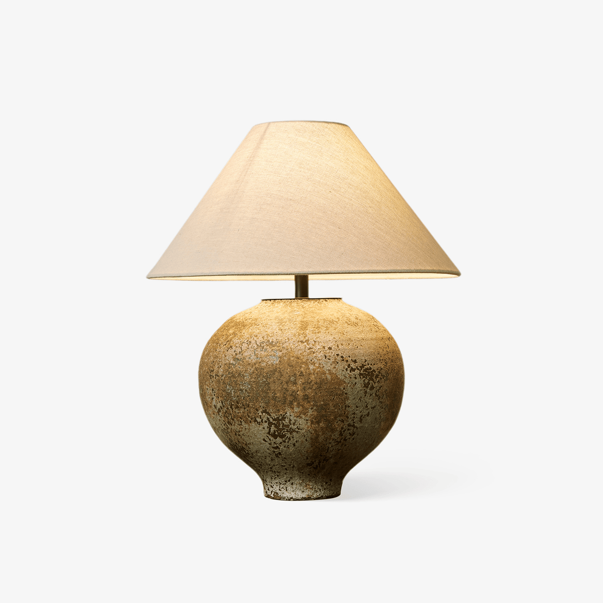 Lirys nowoczesna lampa stołowa z ceramiki