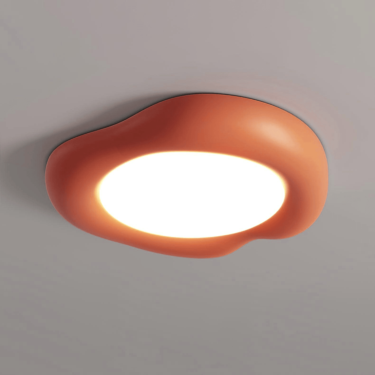 Zelaeis lampa sufitowa w kształcie jabłka z tworzywa sztucznego