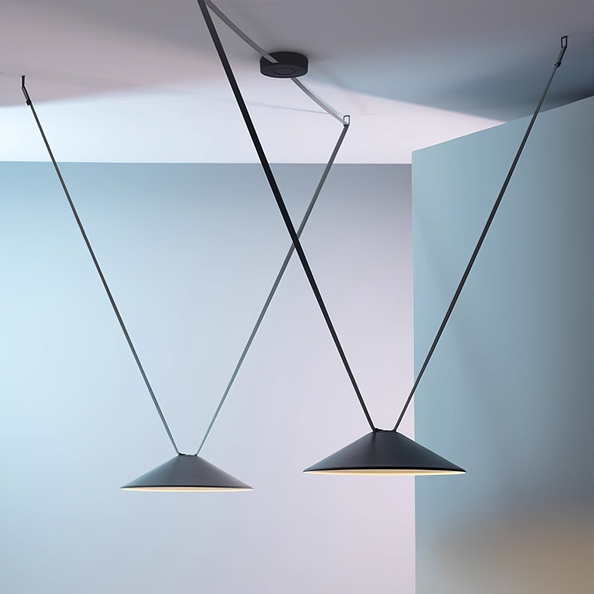 Brooklyn minimalistyczna lampa wisząca
