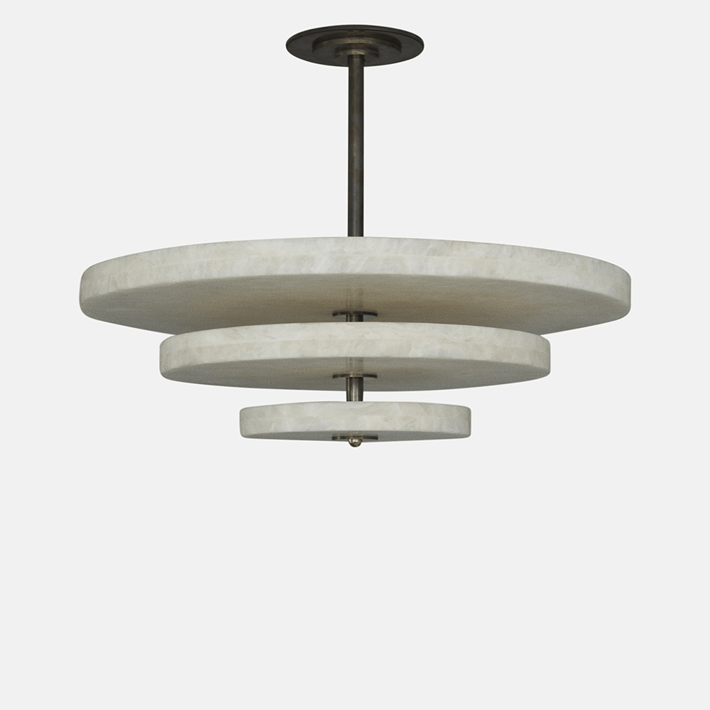 Nivoreria minimalistyczna lampa wisząca ze szkła alabastrowego
