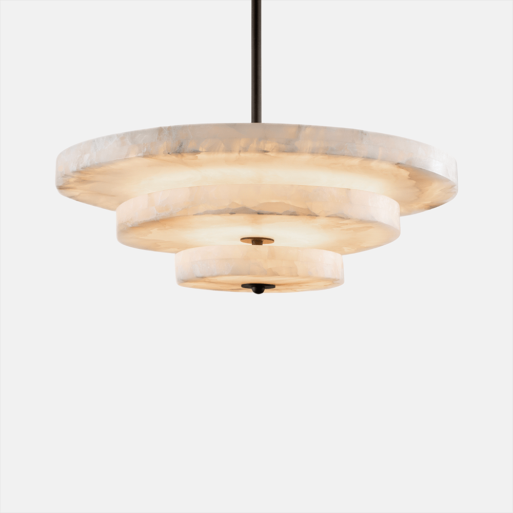 Nivoreria minimalistyczna lampa wisząca ze szkła alabastrowego