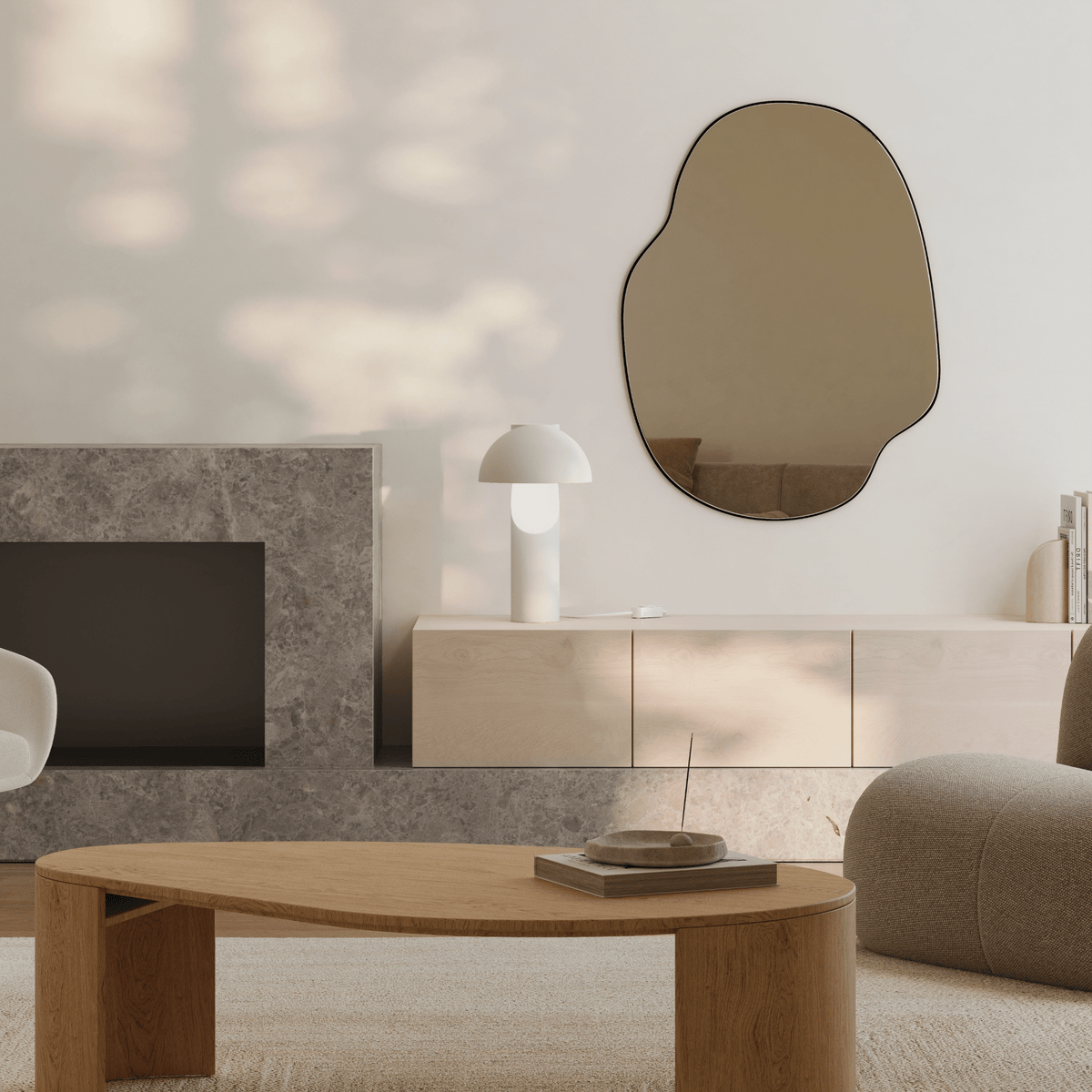 Belviora minimalistyczna lampa stołowa