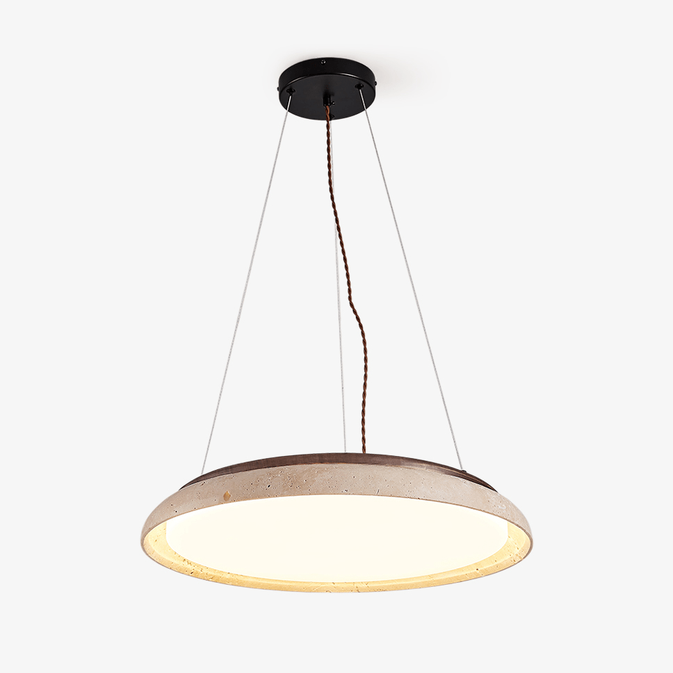 Aeron Travertine Lunar Halo lampa wisząca