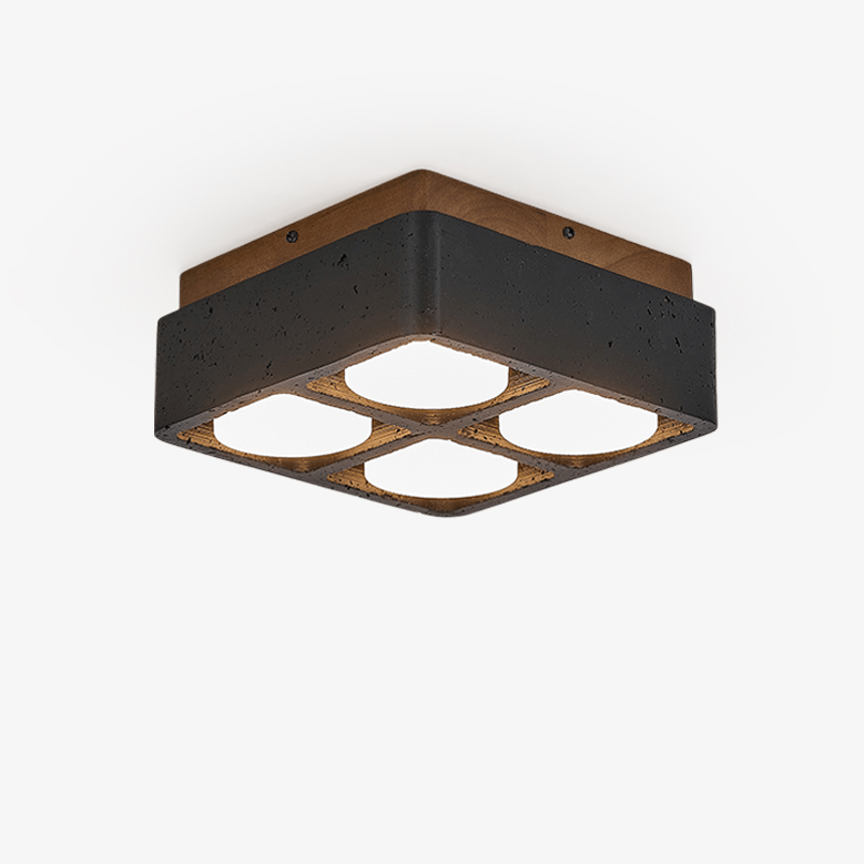 Axel wielopunktowa lampa sufitowa kwadratowa