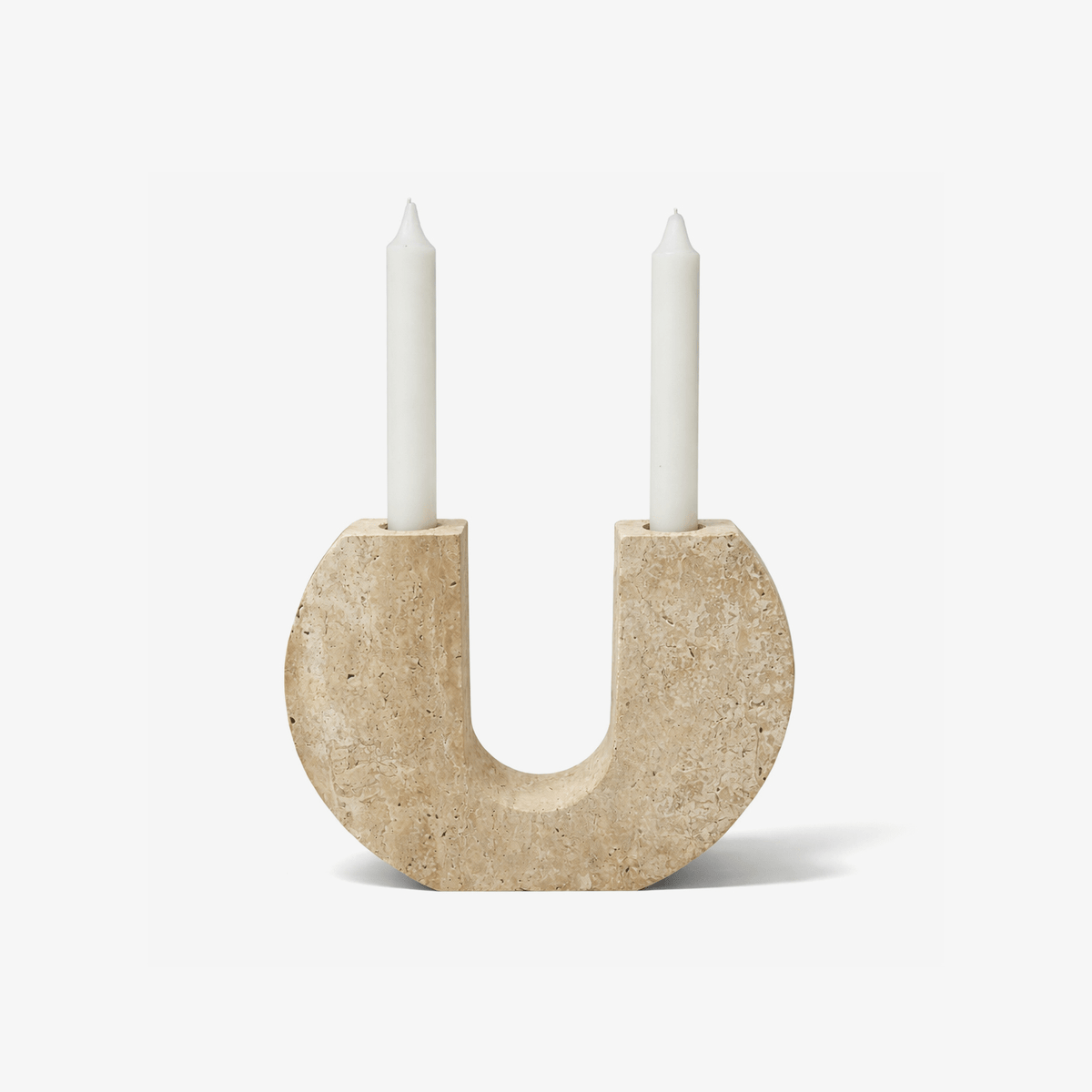 Stone Reliquary żyrandol z kamienia travertynowego