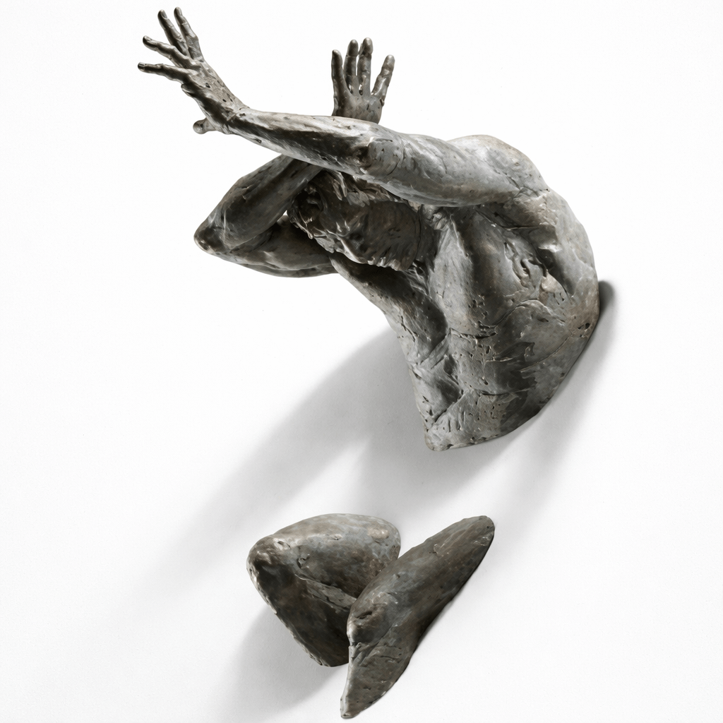 Rzeźba ścienna Morvayne z dynamicznego zbioru Human Sculpture