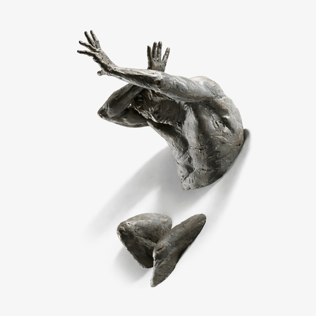 Rzeźba ścienna Morvayne z dynamicznego zbioru Human Sculpture