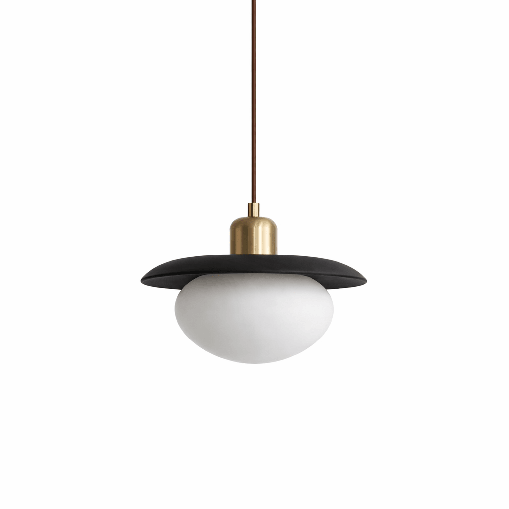 Solmere Alabaster drewniana lampa wisząca