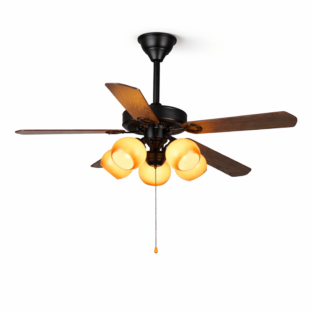 Beaumont vintage lampa sufitowa z wentylatorem