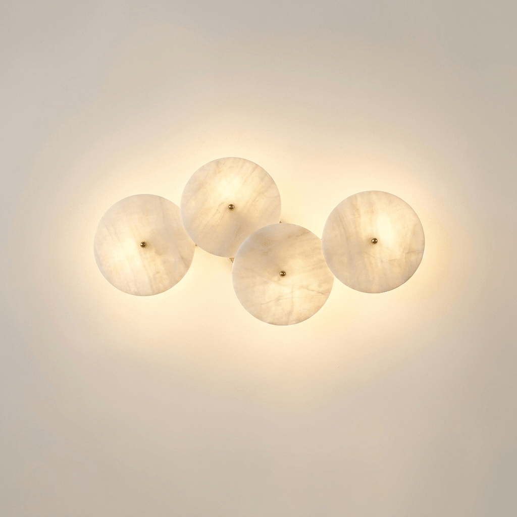 Cluster Alabaster Kinkiet