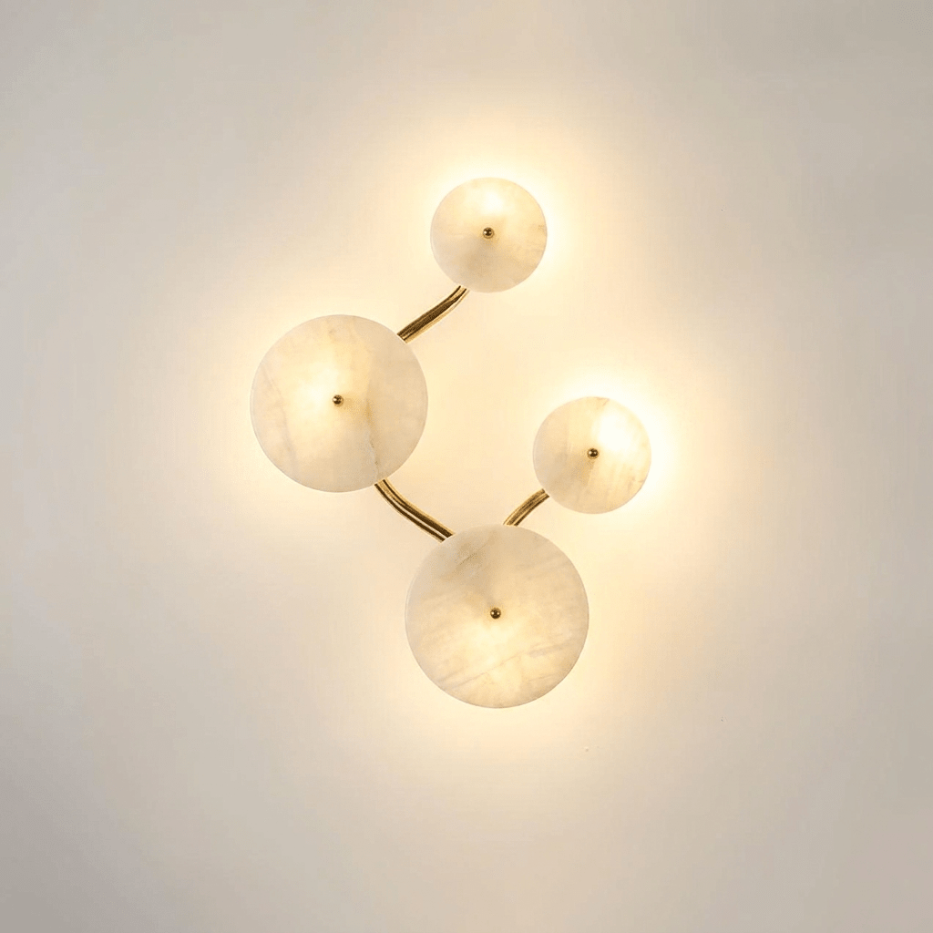 Cluster Alabaster Kinkiet