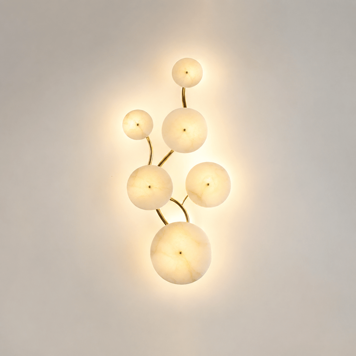 Cluster Alabaster Kinkiet