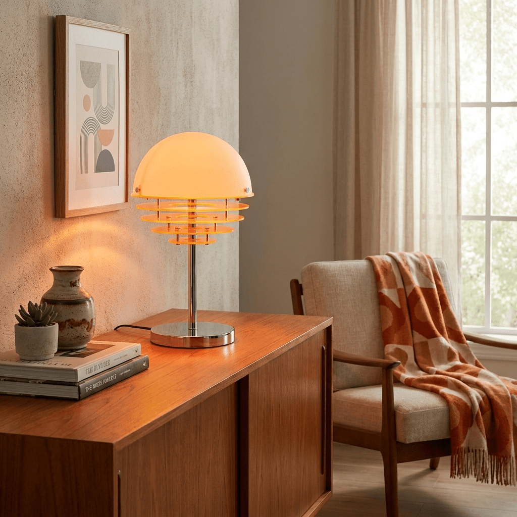 Kula Louver lampa stołowa