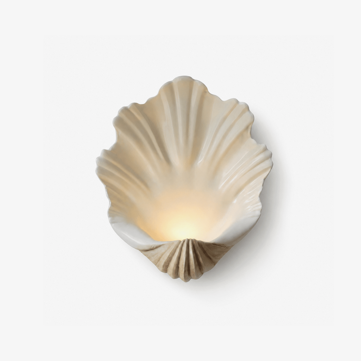 Shell kinkiet ścienny w kształcie muszli