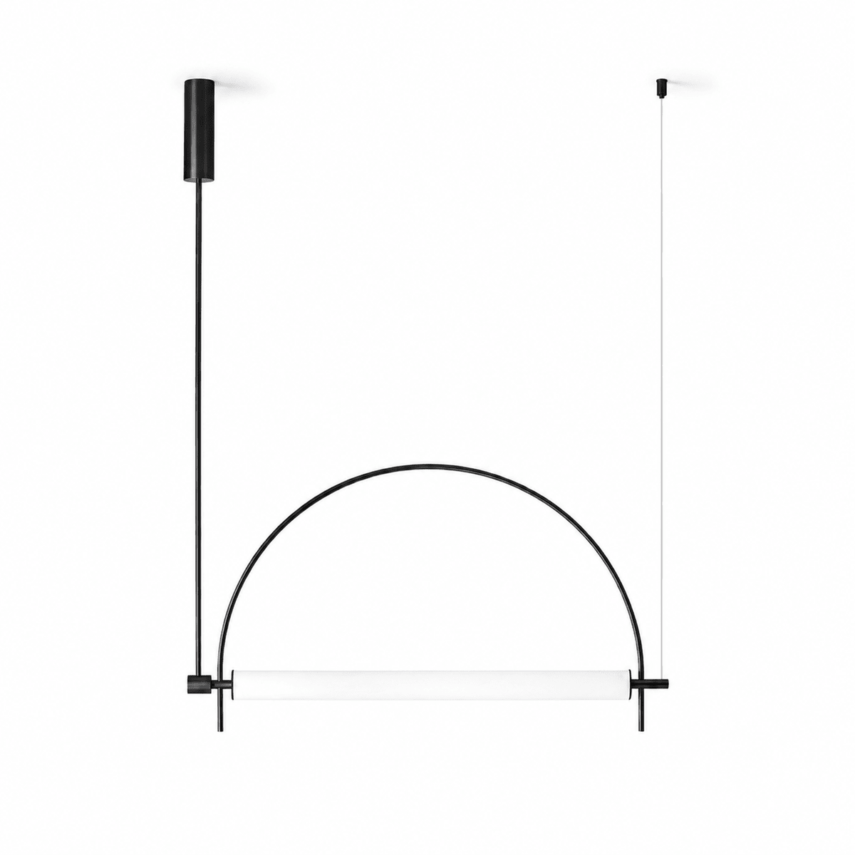 Arched liniowy żyrandol LED