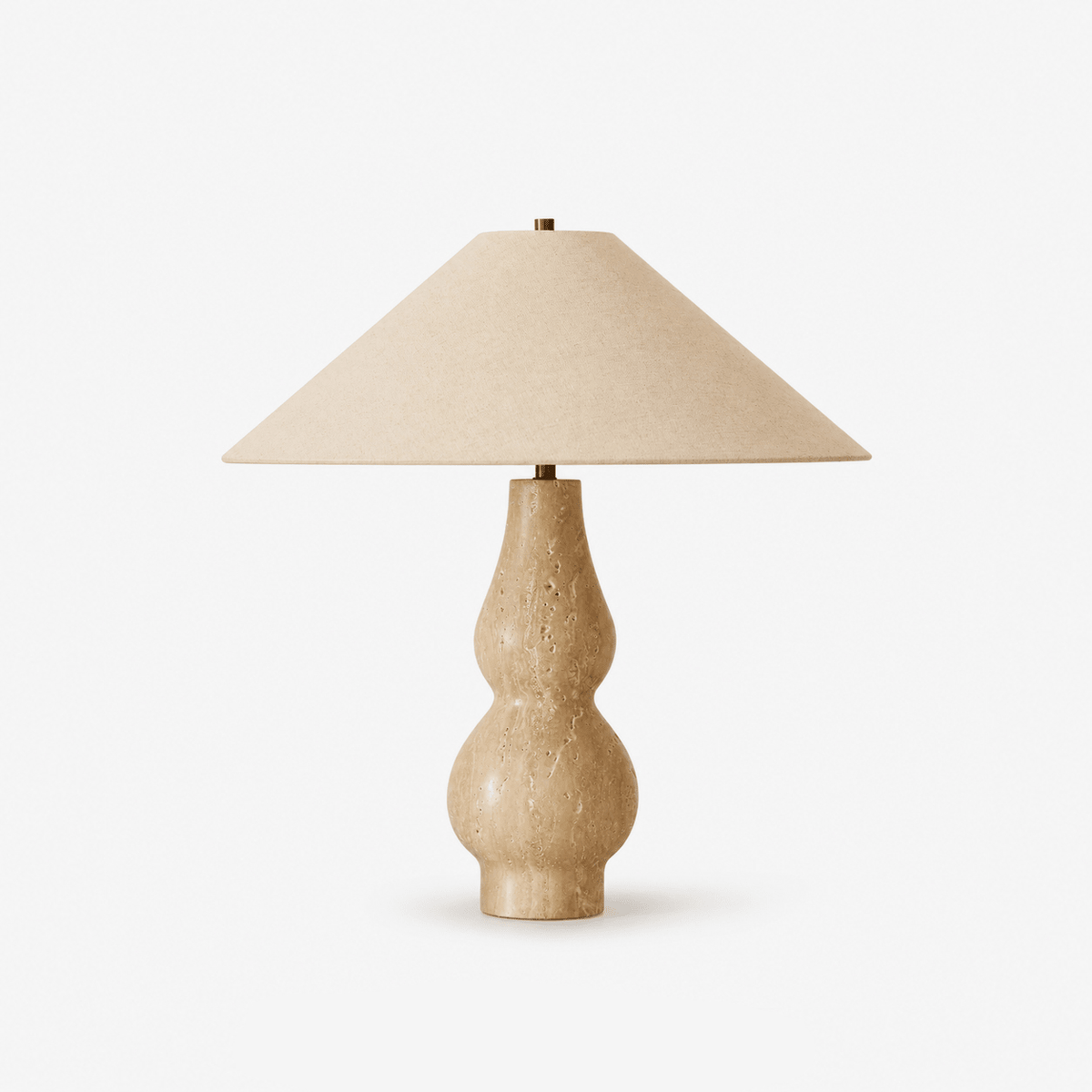 Lampa stołowa Travertine Double-Gourd