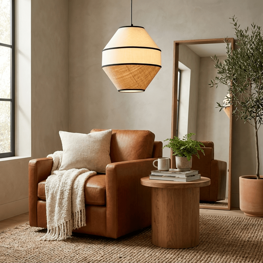 Lampa wisząca Linen