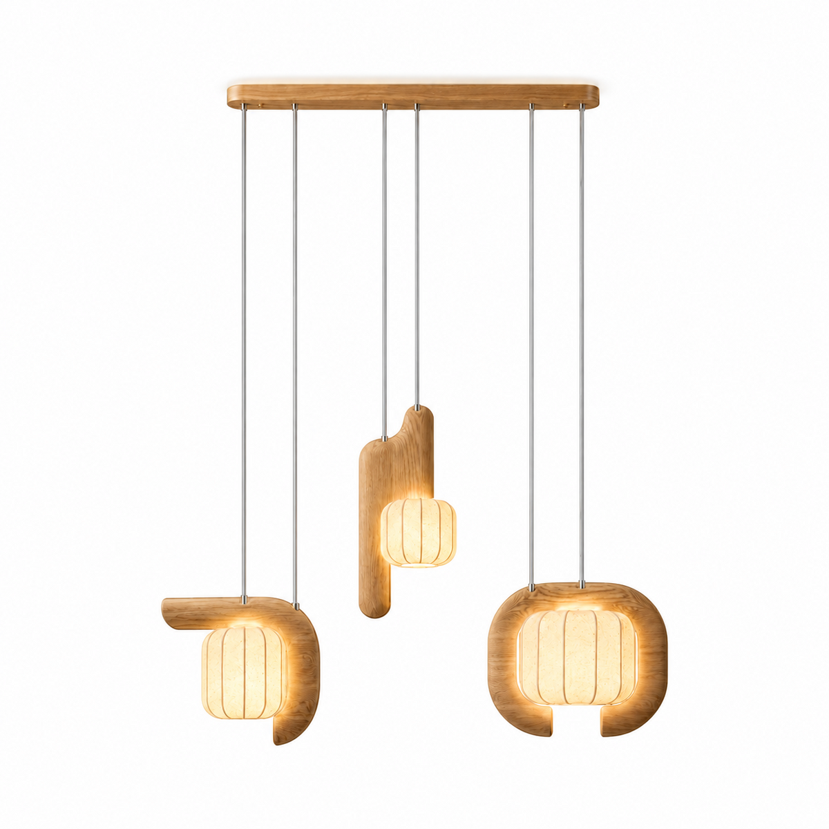 Ulverstone Lampa wisząca z papieru falistego