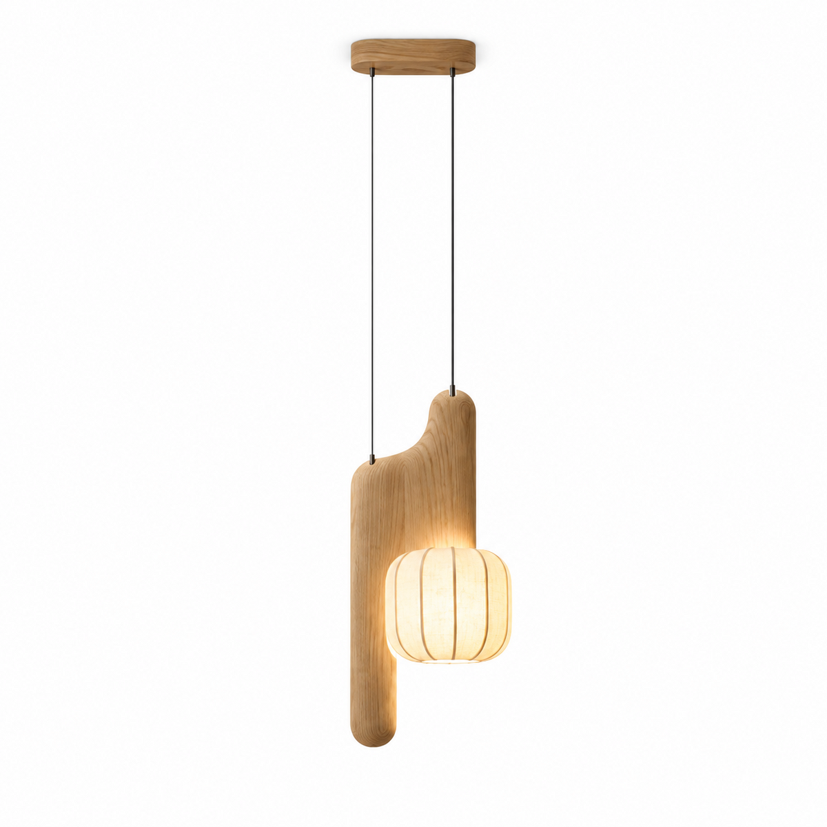 Ulverstone Lampa wisząca z papieru falistego
