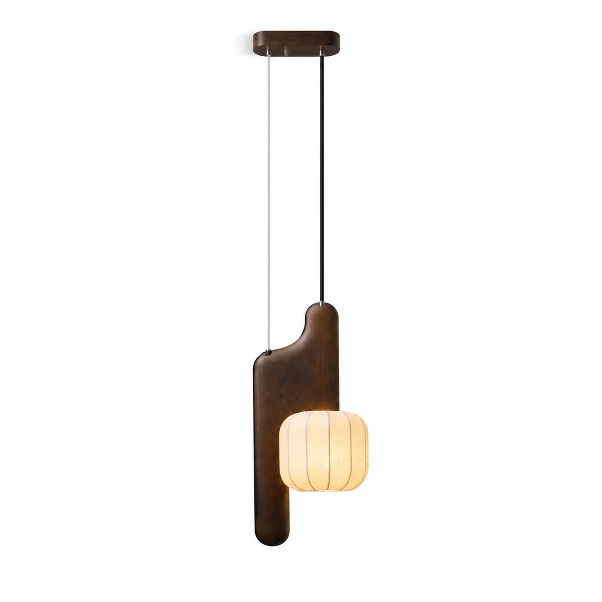 Ulverstone Lampa wisząca z papieru falistego