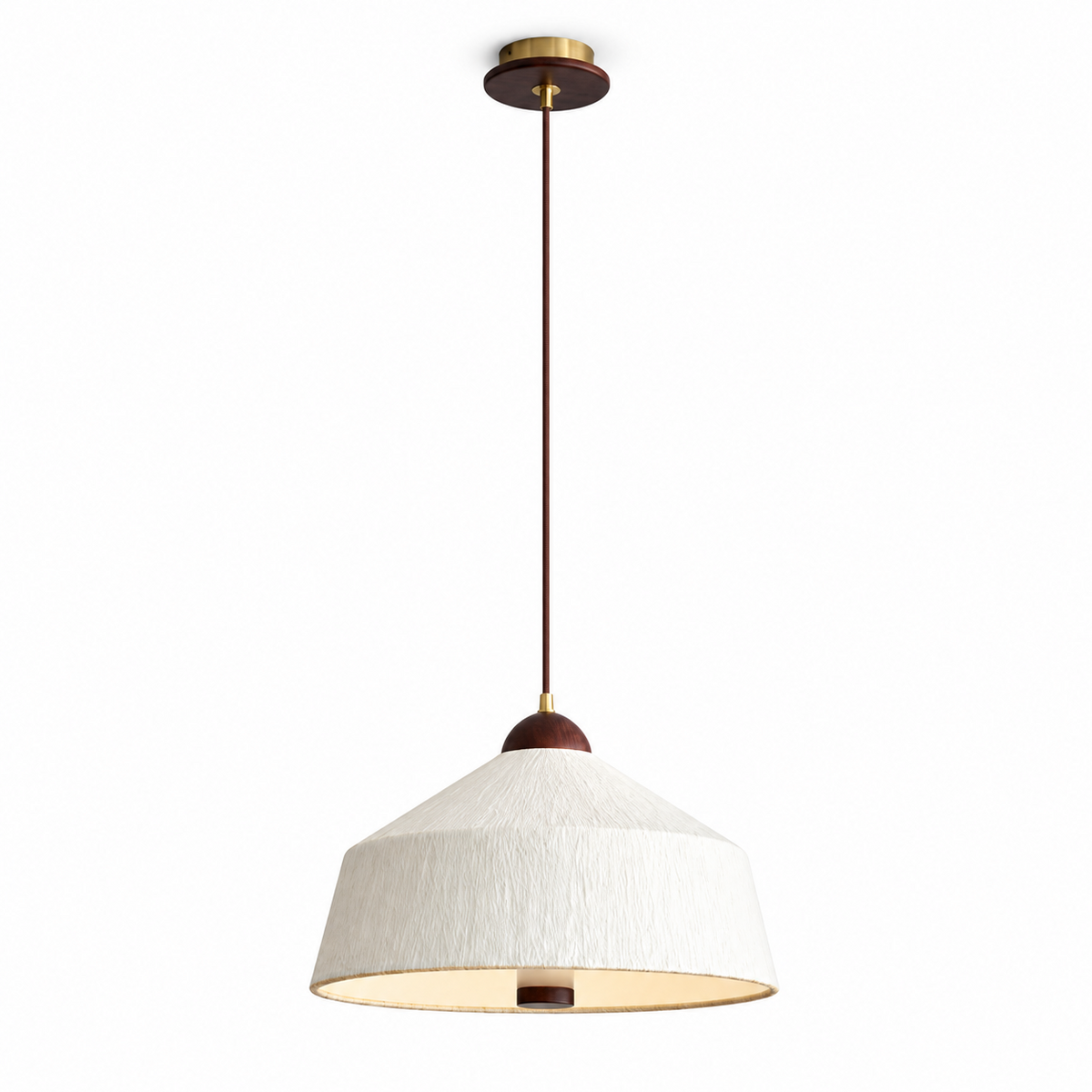 Ardenstone Lampa wisząca z papieru ryżowego