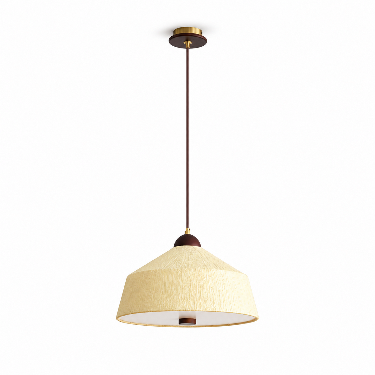 Ardenstone Lampa wisząca z papieru ryżowego