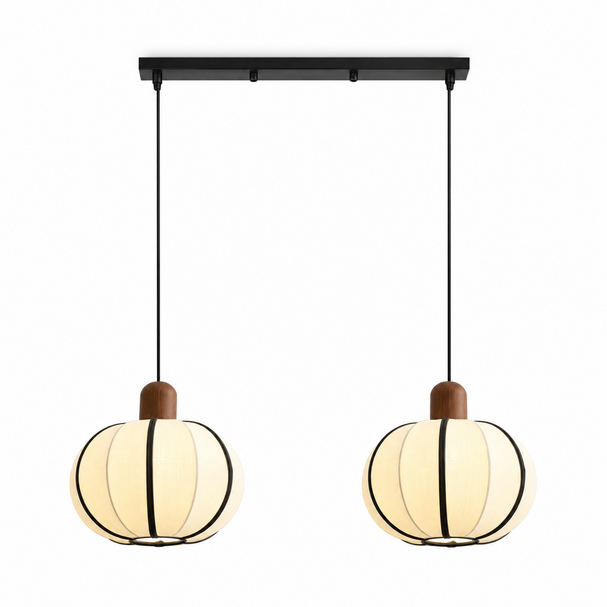 Bellford Lampa wisząca z tkaniny