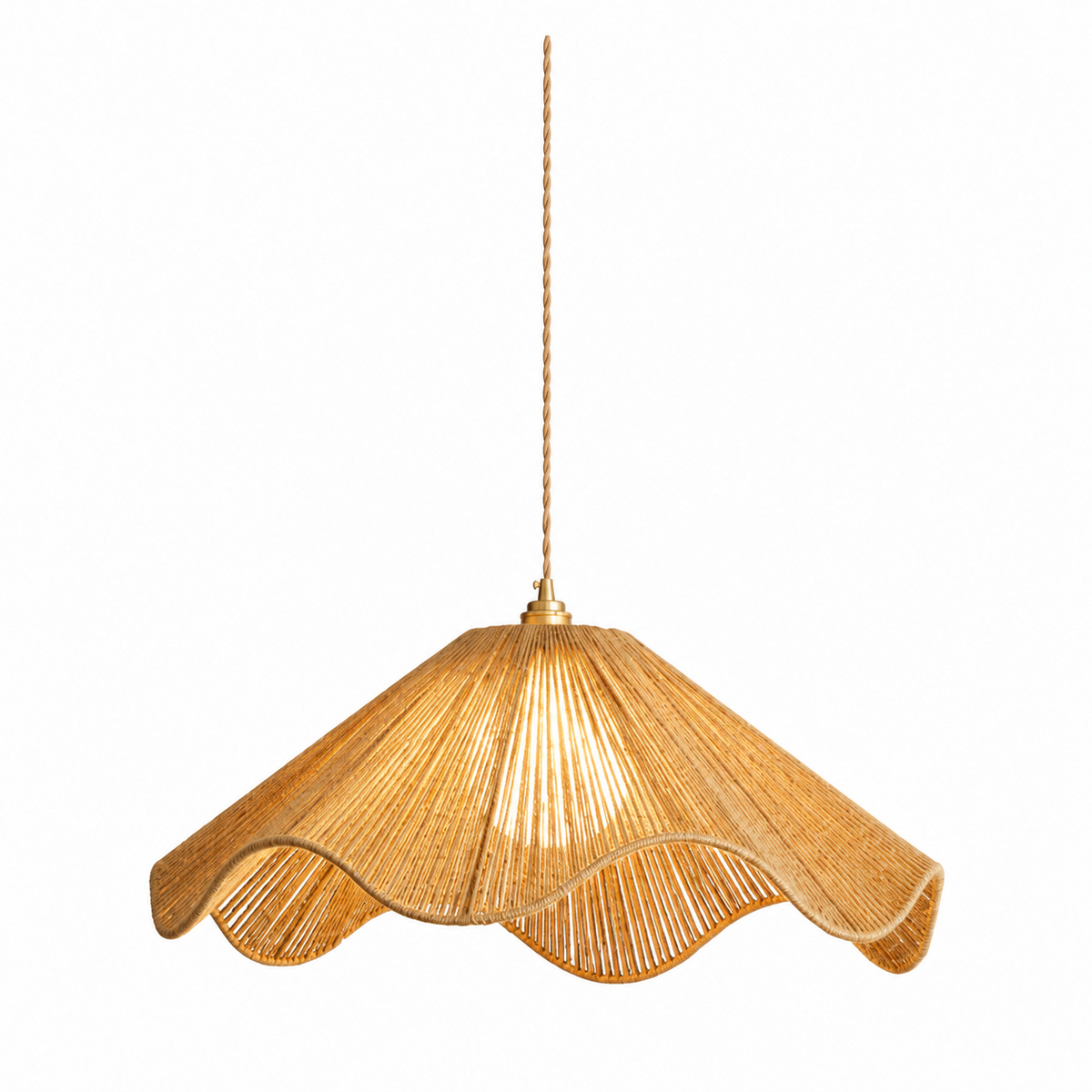 Glencombe Lampa wisząca z liny konopnej