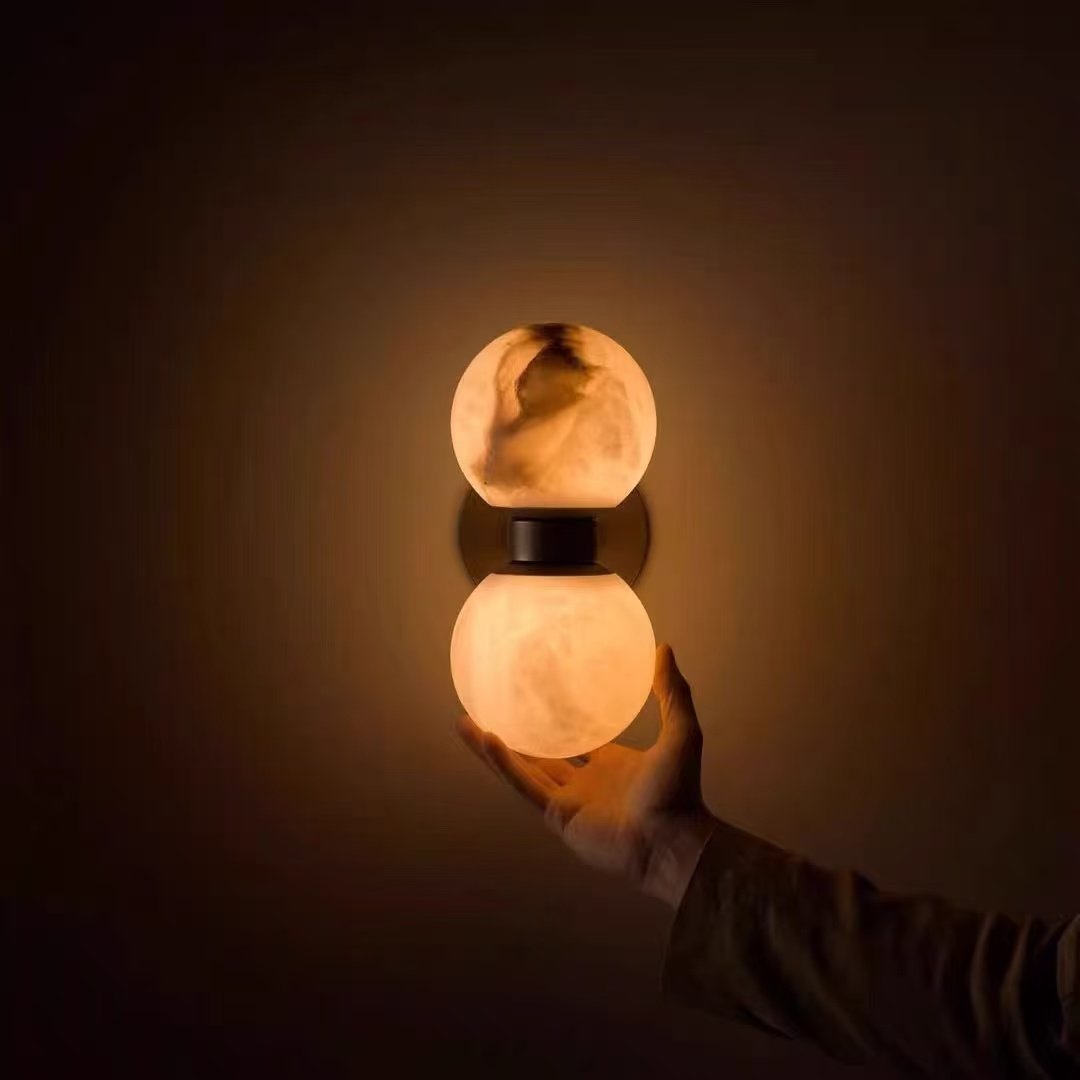Lumenor Alabaster Celestia Orb kinkiet