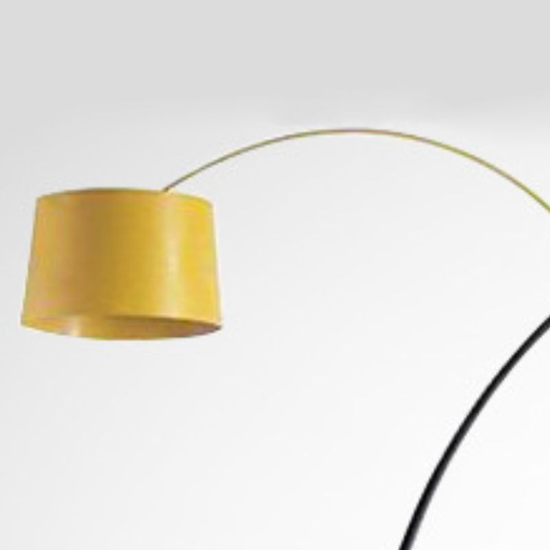 Lampa stojąca Eryn w nowoczesnym stylu, łuk metalowy, czarny/biały/czerwony/niebieski, do sypialni