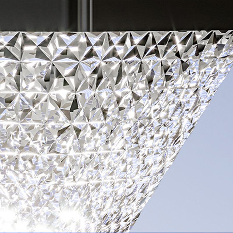 Ray nowoczesna lampa stojąca z geometrią, czarna
